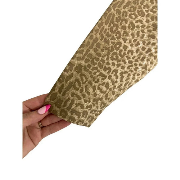J.McLaughlin Panama Wrap Surplice Midi Dress Animal Print-sz Medium - Picture 4 of 10